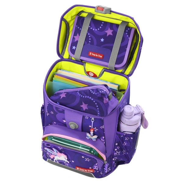 Školní aktovka Step by Step CLOUD, Pegasus Liv - 5 dílný set, AGR certifikát