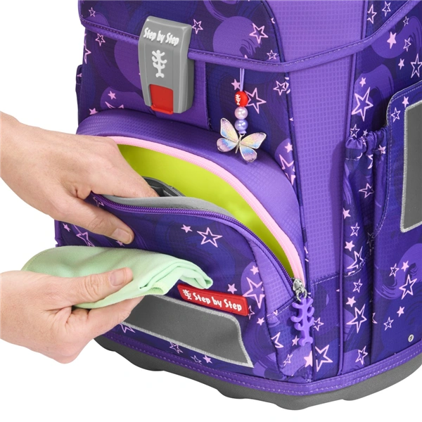 Školní aktovka Step by Step CLOUD, Pegasus Liv - 5 dílný set, AGR certifikát