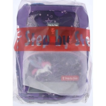 Školní aktovka Step by Step CLOUD, Pegasus Liv - 5 dílný set, AGR certifikát