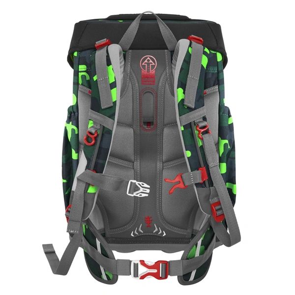 Školní aktovka Step by Step GIANT, Black Cat Chiko - 5 dílný set, AGR certifikát