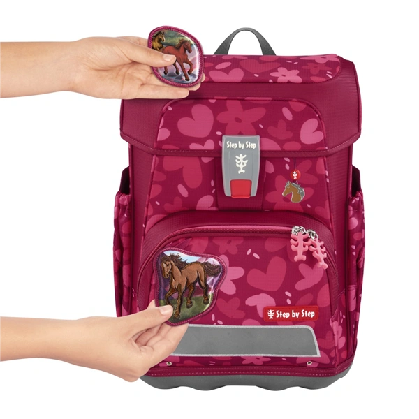 Doplňková sada obrázků MAGIC MAGS, Wild Horse Nora, pro aktovky a batohy Step by Step