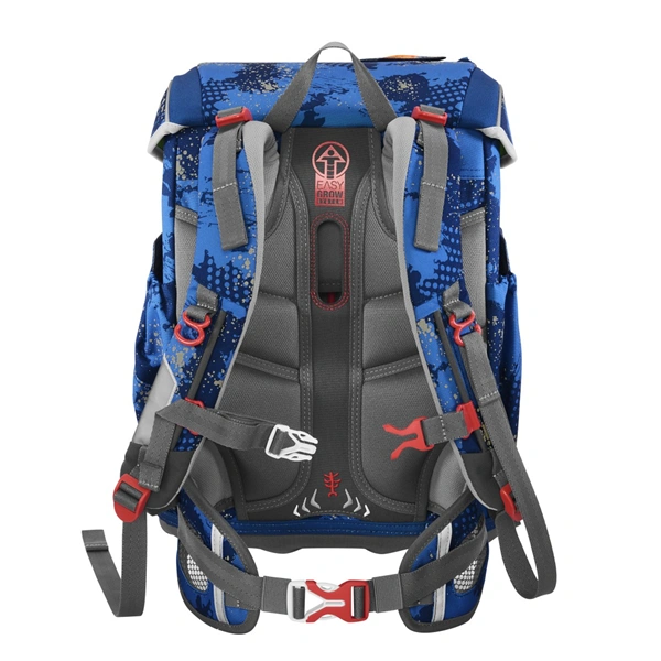 Školní aktovka Step by Step CLOUD REFLECT, Rocket Novo - 5 dílný set, AGR certifikát