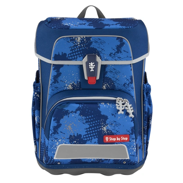 Školní aktovka Step by Step CLOUD REFLECT, Rocket Novo - 5 dílný set, AGR certifikát