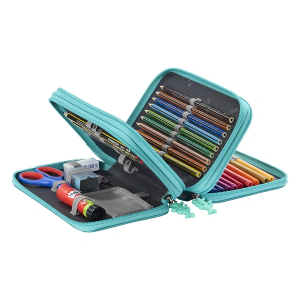 Vybavený třípatrový penál Step by Step XXL, Turtle Josie