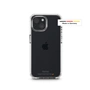 Hama Extreme Protect, kryt pro Apple iPhone 15, materiál D3O®, nežloutne, průhledný