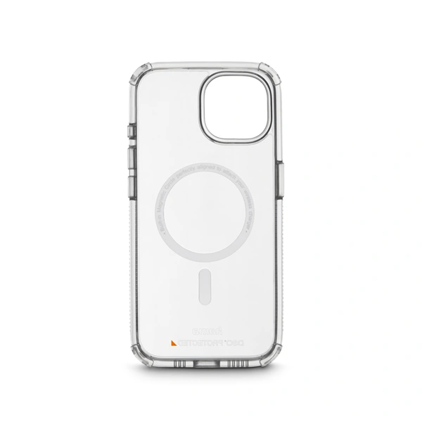 Hama Extreme Protect, kryt pro Apple iPhone 15 Plus, magnetický, D3O®, nežloutne, průhledný