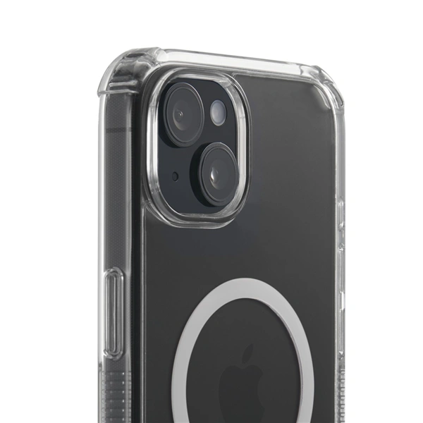 Hama Extreme Protect, kryt pro Apple iPhone 15 Plus, magnetický, D3O®, nežloutne, průhledný