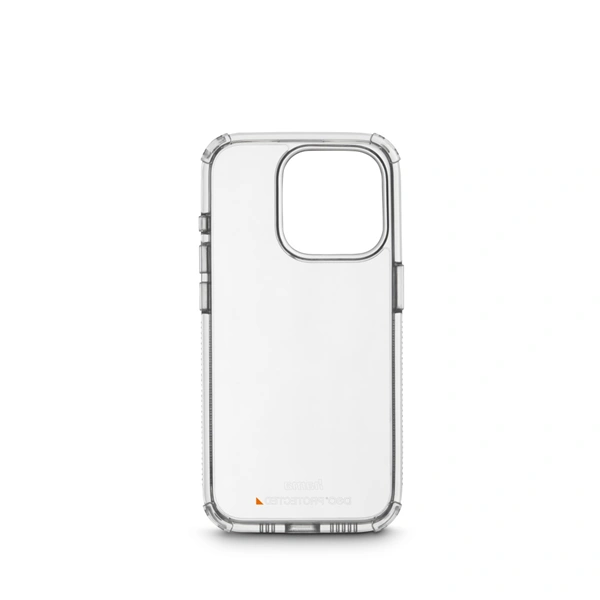 Hama Extreme Protect, kryt pro Apple iPhone 15 Pro Max, materiál D3O®, nežloutne, průhledný