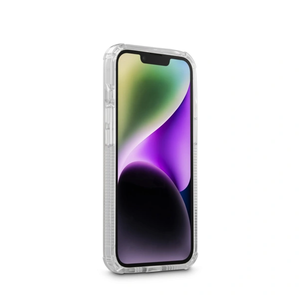 Hama Extreme Protect, kryt pro Apple iPhone 14, materiál D3O®, nežloutne, průhledný
