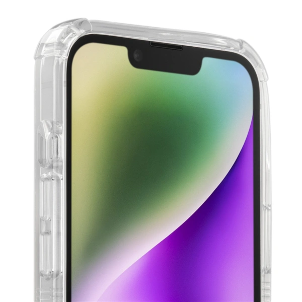 Hama Extreme Protect, kryt pro Apple iPhone 14, materiál D3O®, nežloutne, průhledný