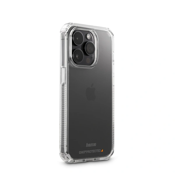 Hama Extreme Protect, kryt pro Apple iPhone 14 Pro, materiál D3O®, nežloutne, průhledný