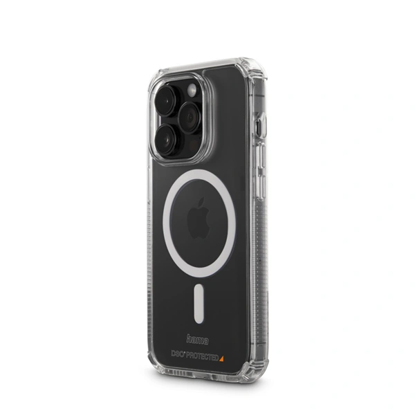 Hama Extreme Protect, kryt pro Apple iPhone 14 Pro, magnetický, D3O®, nežloutne, průhledný