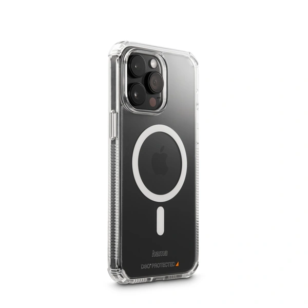 Hama Extreme Protect, kryt pro Apple iPhone 14 Pro Max, magnetický, D3O®, nežloutne, průhledný