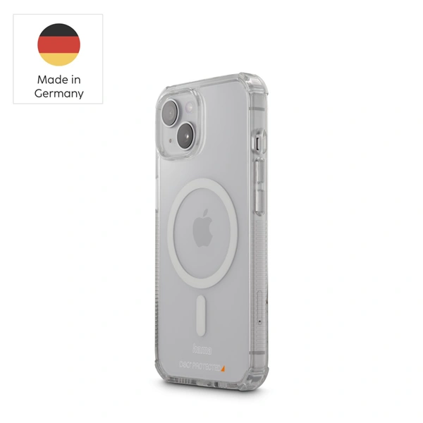 Hama Extreme Protect, kryt pro Apple iPhone 13, magnetický, D3O®, nežloutne, průhledný