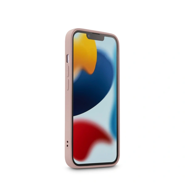Hama Fantastic Feel, kryt pro Apple iPhone 13, hebký povrch, barva nude