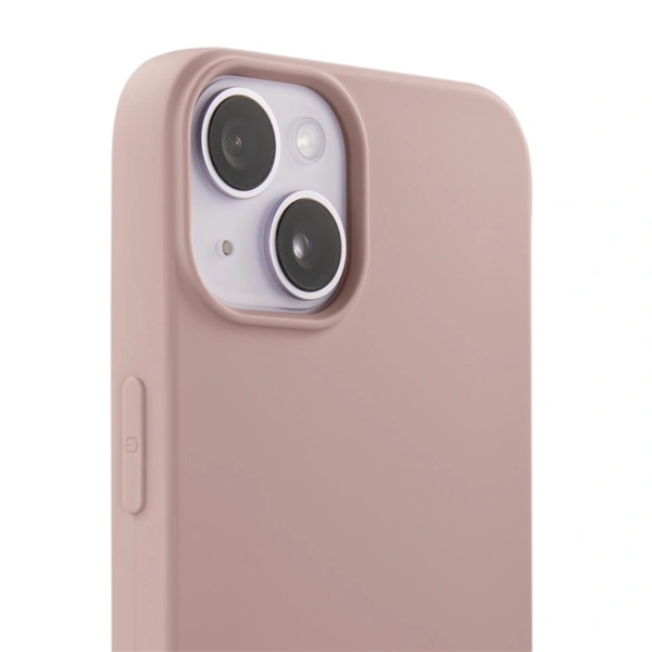 Hama Fantastic Feel, kryt pro Apple iPhone 13, hebký povrch, barva nude
