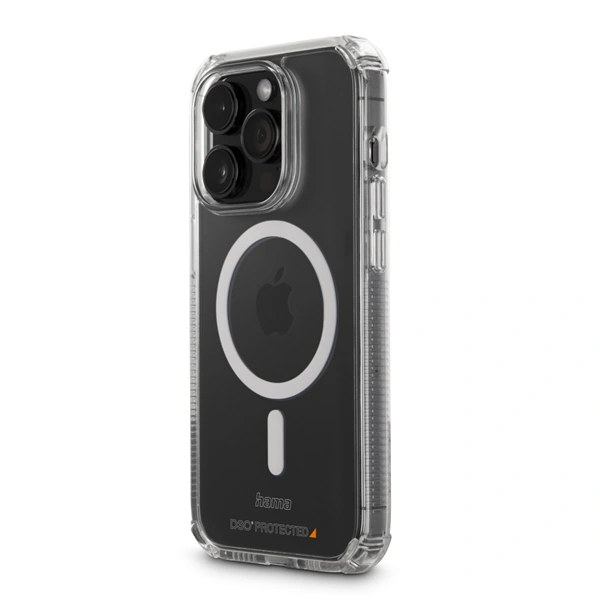 Hama Extreme Protect, kryt pro Apple iPhone 13 Pro, magnetický, D3O®, nežloutne, průhledný