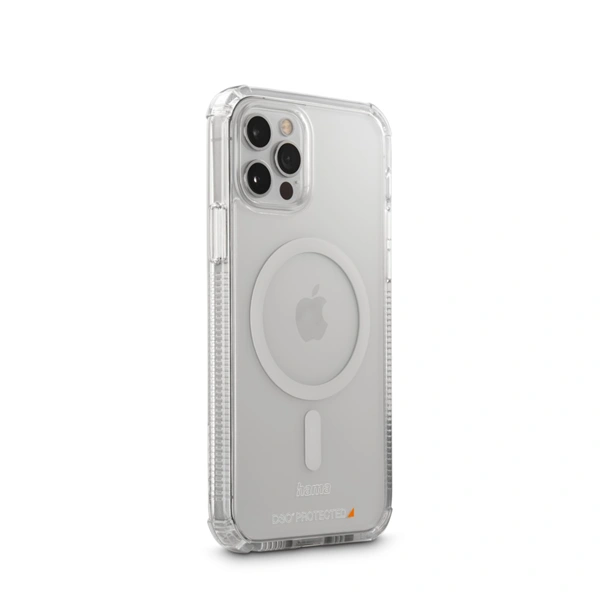 Hama Extreme Protect, kryt pro Apple iPhone 12/12 Pro, magnetický, D3O®, nežloutne, průhledný