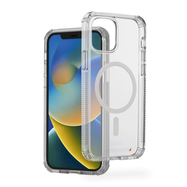 Hama Extreme Protect, kryt pro Apple iPhone 12/12 Pro, magnetický, D3O®, nežloutne, průhledný