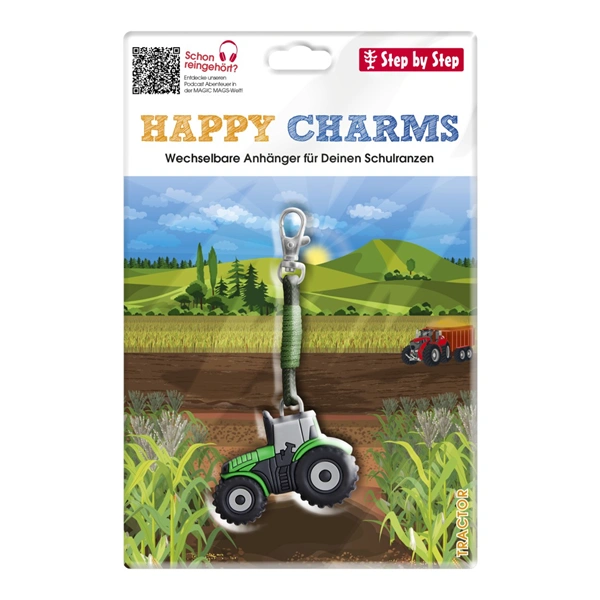 Přívěšek Step by Step HAPPY CHARMS, Tractor