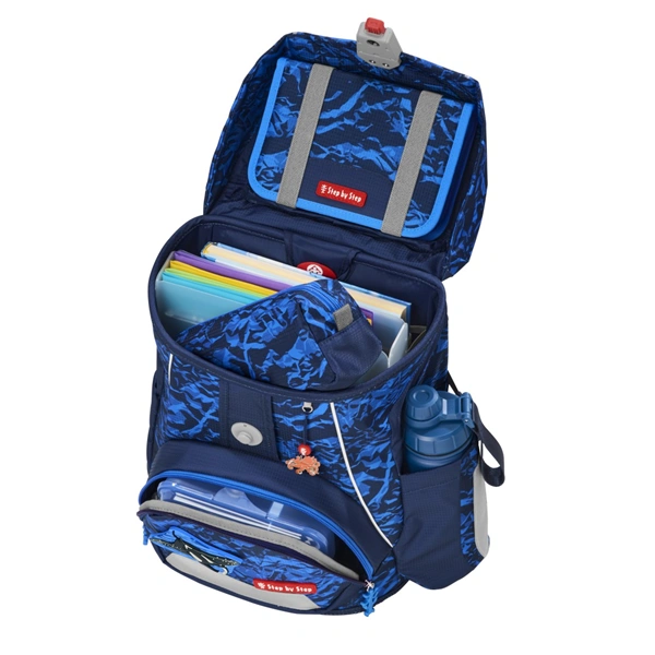 Školní aktovka Step by Step FIT, Manta Rio - 5 dílný set, AGR certifikát