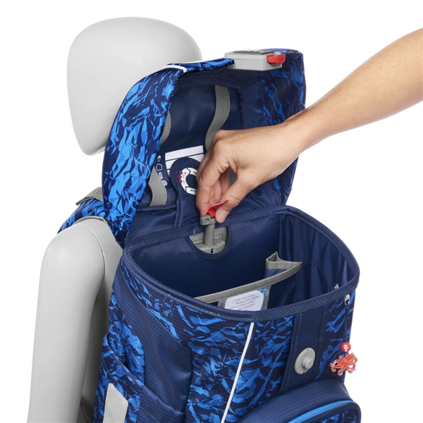 Školní aktovka Step by Step FIT, Manta Rio - 5 dílný set, AGR certifikát