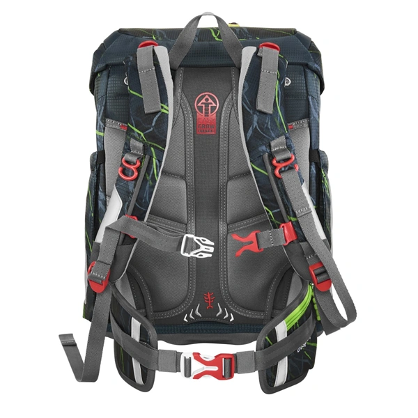 Školní aktovka Step by Step FIT, Danger Cat Chiko - 5 dílný set, AGR certifikát