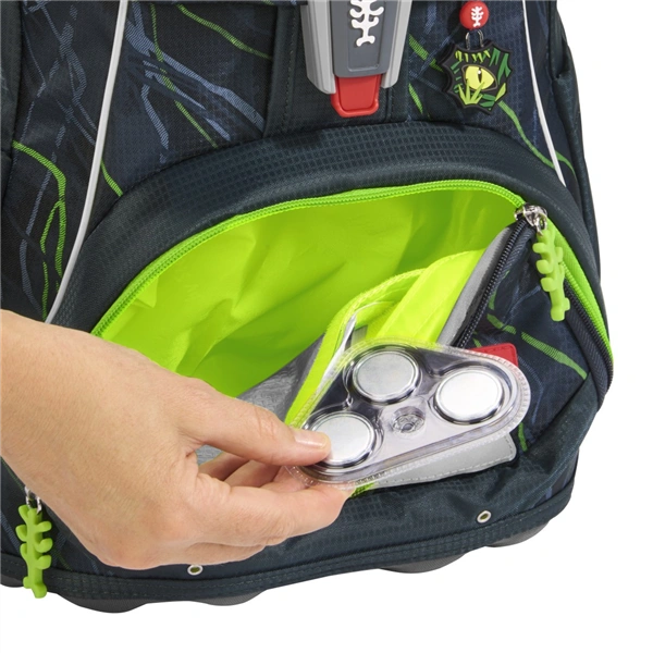 Školní aktovka Step by Step FIT, Danger Cat Chiko - 5 dílný set, AGR certifikát