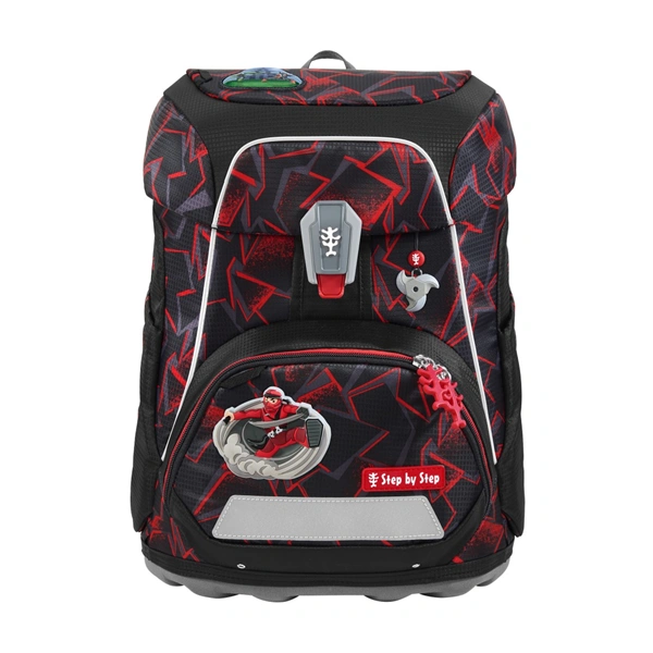 Školní aktovka Step by Step FIT, Ninja Yuma - 5 dílný set, AGR certifikát