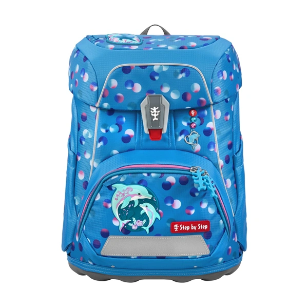 Školní aktovka Step by Step FIT, Dolphin Finja- 5 dílný set, AGR certifikát