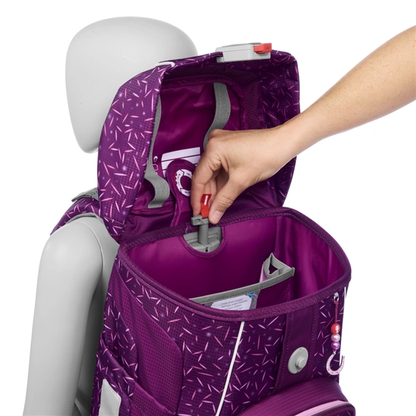 Školní aktovka Step by Step FIT, Pretty Unicorn Nuala - 5 dílný set, AGR certifikát