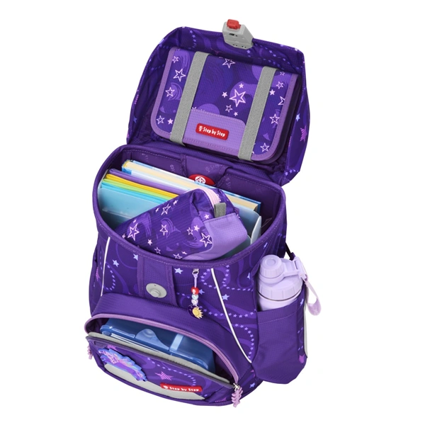 Školní aktovka Step by Step FIT, Pegasus Emily - 5 dílný set, AGR certifikát