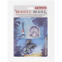 Doplňková sada obrázků MAGIC MAGS Delfíni k aktovkám GRADE, SPACE, CLOUD, 2v1 a KID