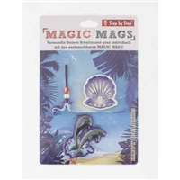 Doplkov sada obrzk MAGIC MAGS Delfni k aktovkm GRADE, SPACE, CLOUD, 2v1 a KID