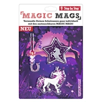 Doplňková sada obrázků MAGIC MAGS Jednorožec k aktovkám GRADE, SPACE, CLOUD, 2v1 a KID