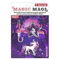Doplkov sada obrzk MAGIC MAGS Jednoroec k aktovkm GRADE, SPACE, CLOUD, 2v1 a KID
