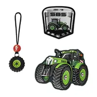 Doplková sada obrázk MAGIC MAGS Zelený traktor k aktovkám GRADE, SPACE, CLOUD, 2v1 a KID