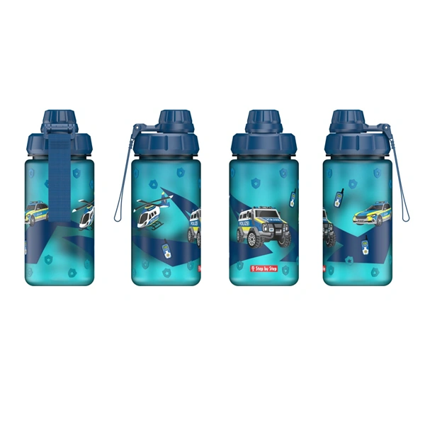 Tritanová láhev na pití Step by Step 0,55 l, Police
