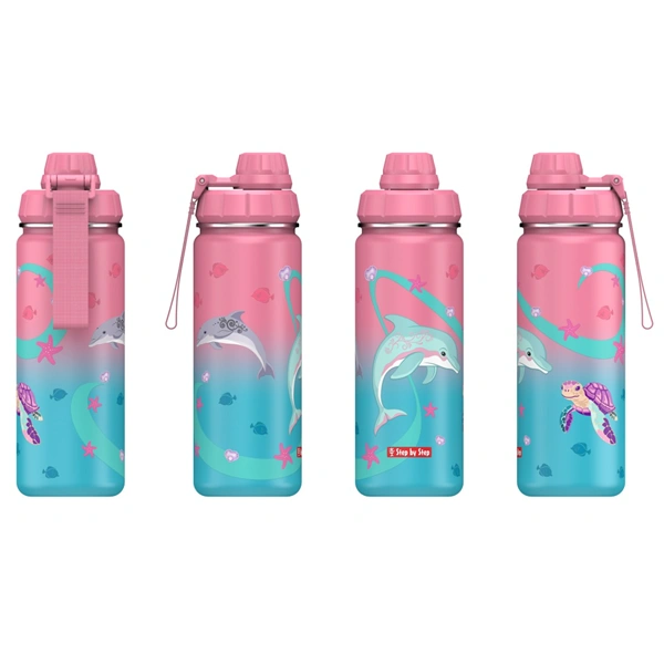 Izolovaná láhev na pití z nerezové oceli Step by Step 0,5 l, Sealife