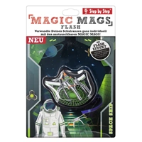 Blikající obrázek Magic Mags Flash Vesmírný pirát k aktovkám GRADE, SPACE, CLOUD, 2v1 a KID
