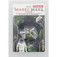 Blikající obrázek Magic Mags Flash Vesmírný pirát k aktovkám GRADE, SPACE, CLOUD, 2v1 a KID