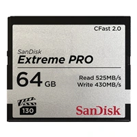 SanDisk Extreme Pro CFAST 2.0 64 GB 525 MB/s VPG130 NÁHRADA ZA 139715