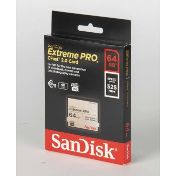 SanDisk Extreme Pro CFAST 2.0 64 GB 525 MB/s VPG130 NÁHRADA ZA 139715