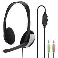 Hama PC Office stereo headset HS-P100, černý