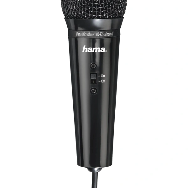 Hama PC mikrofón MIC-P35 Allround, 3,5 mm jack