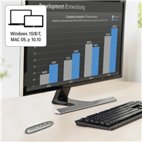 Hama bezdrtov virtuln prezentr Spot-Pointer, software, micro SD karta
