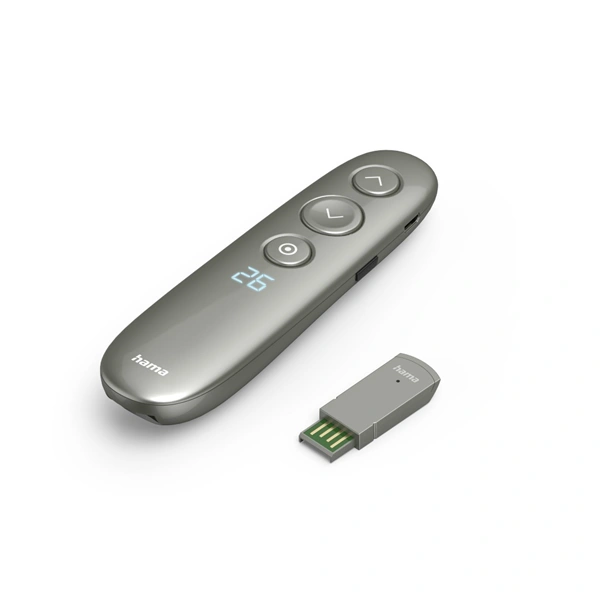 Hama bezdrátový virtuální prezentér Spot-Pointer V2, software, micro SD karta