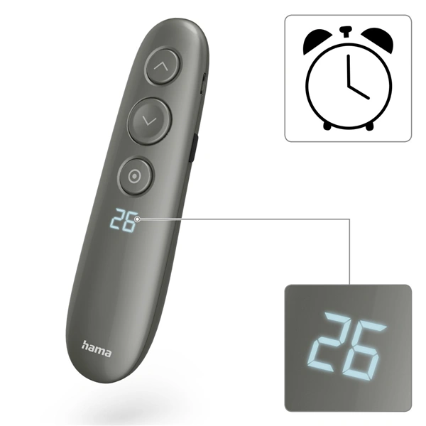 Hama bezdrátový virtuální prezentér Spot-Pointer V2, software, micro SD karta