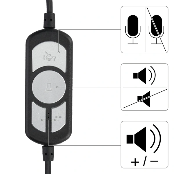 Hama PC Office Headset HS-USB300