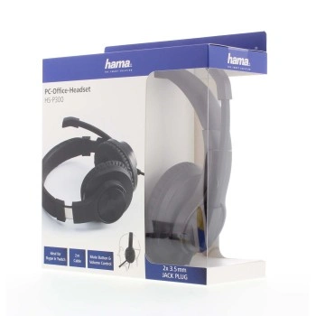 Hama PC Office stereo headset HS-P300, černý